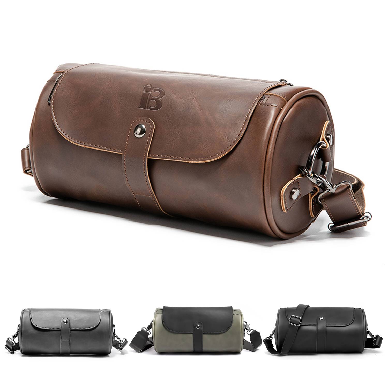 PU Leather Crossbody Sling Chest Bag 2