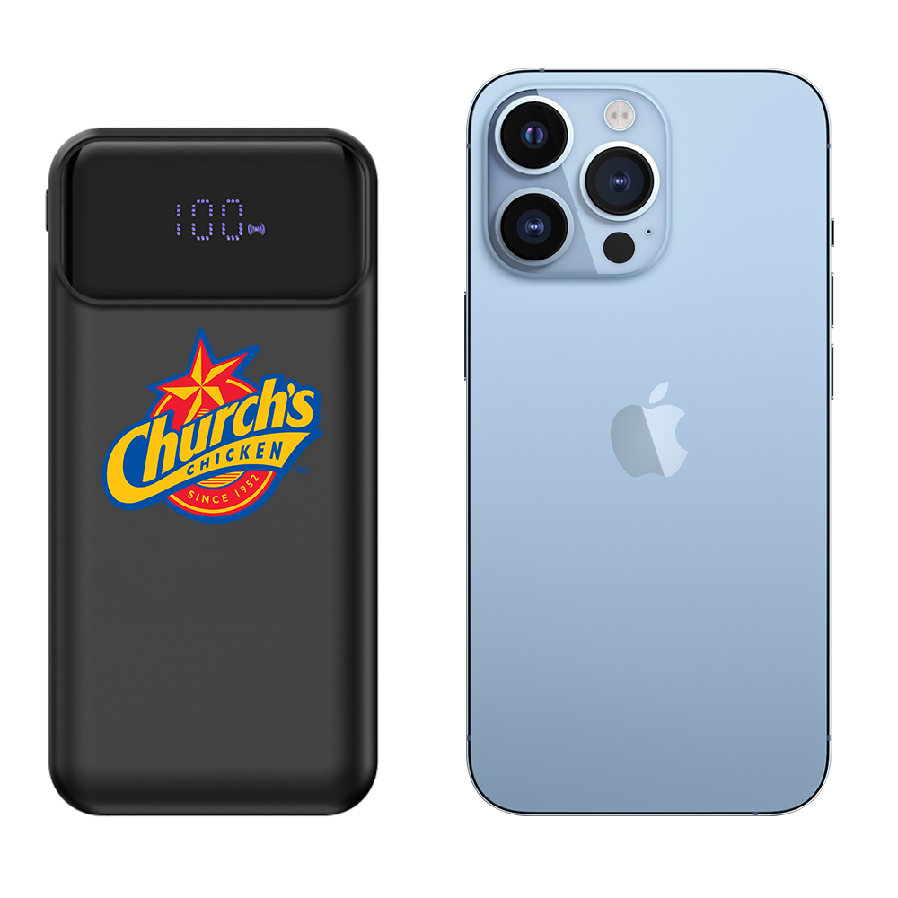 Santa Ana Digital Display Wireless Power Bank PD 15W 6