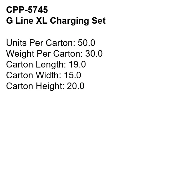 G LINE XL CHARGING SET 14