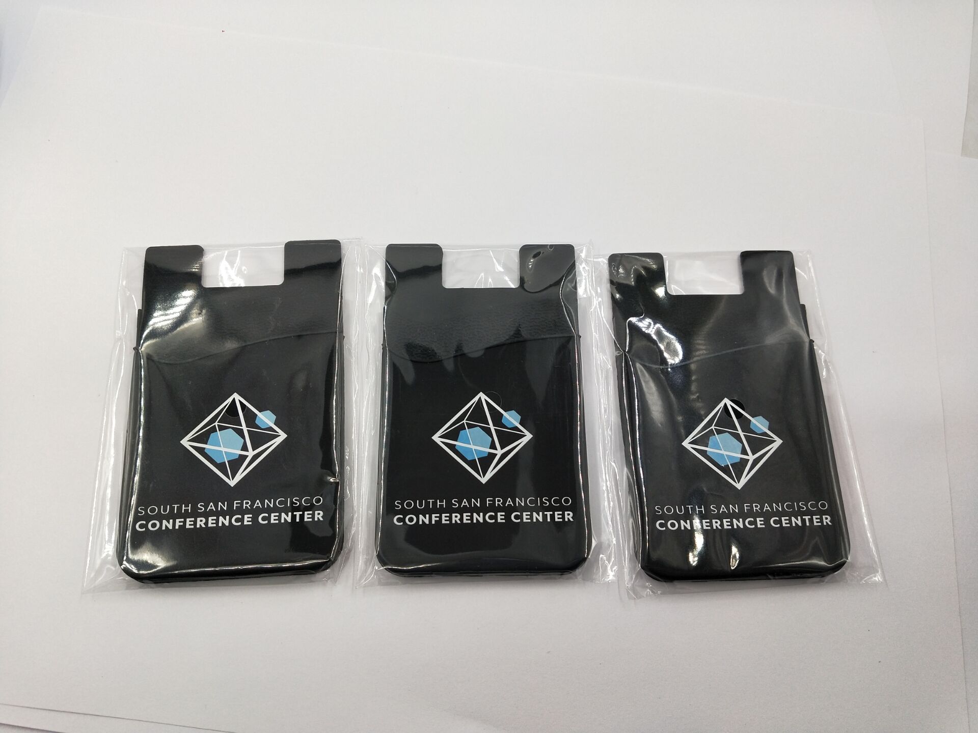 Dual Pocket Silicone Cell Phone Card Holder 2