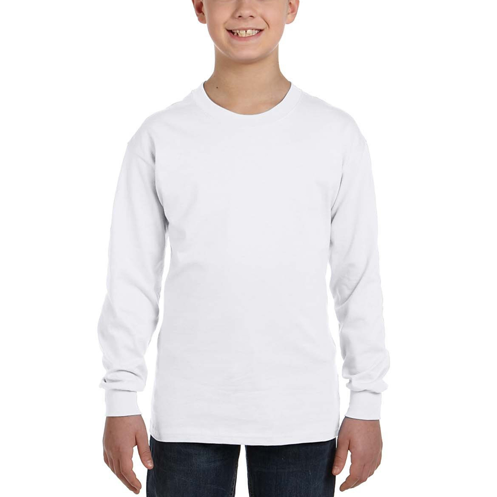 Gildan Heavy Cotton Youth Long Sleeve T-Shirt 6