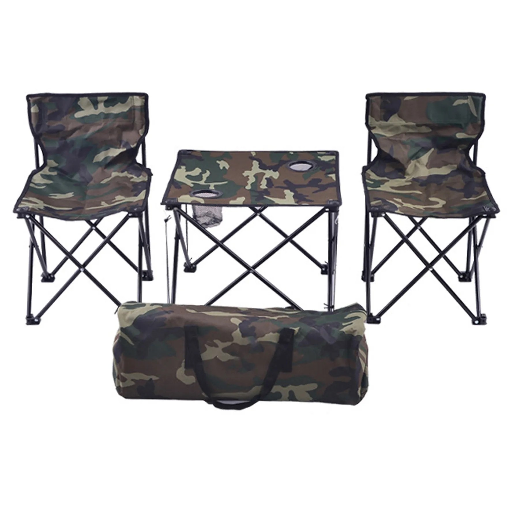 Camouflage Folding Table And Chair Set 2