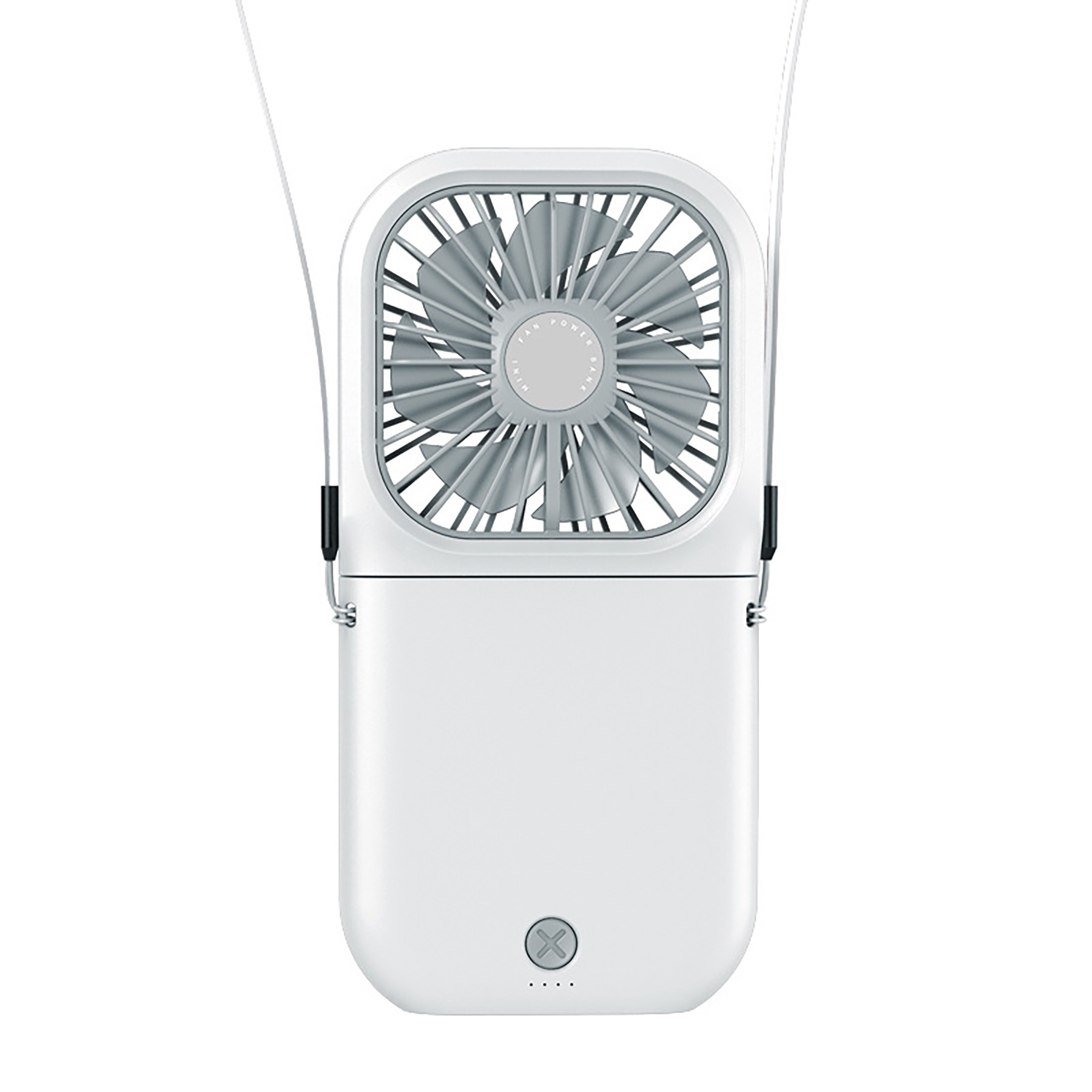 3000mAh Power Bank Fan With Phone Holder 5