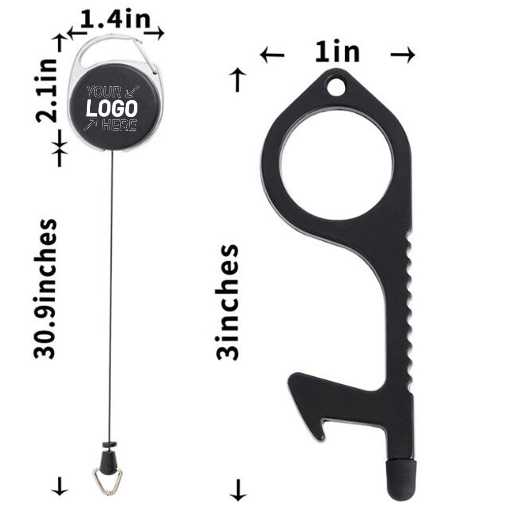 Stylus Tip Door Opener With Retractable Badge 4