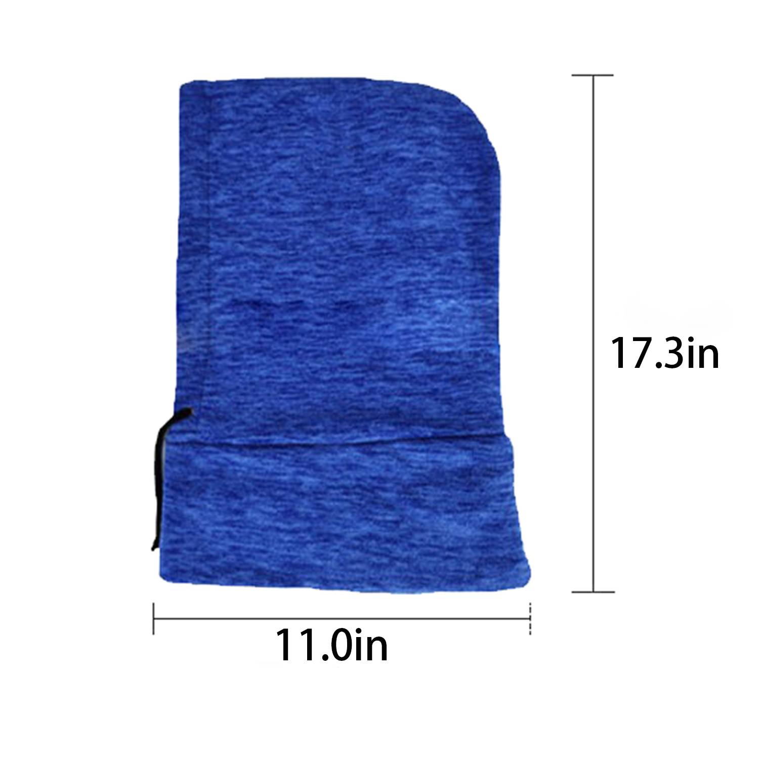 Windproof Polyester Neck Warmer Hat w/ Face Cover 8
