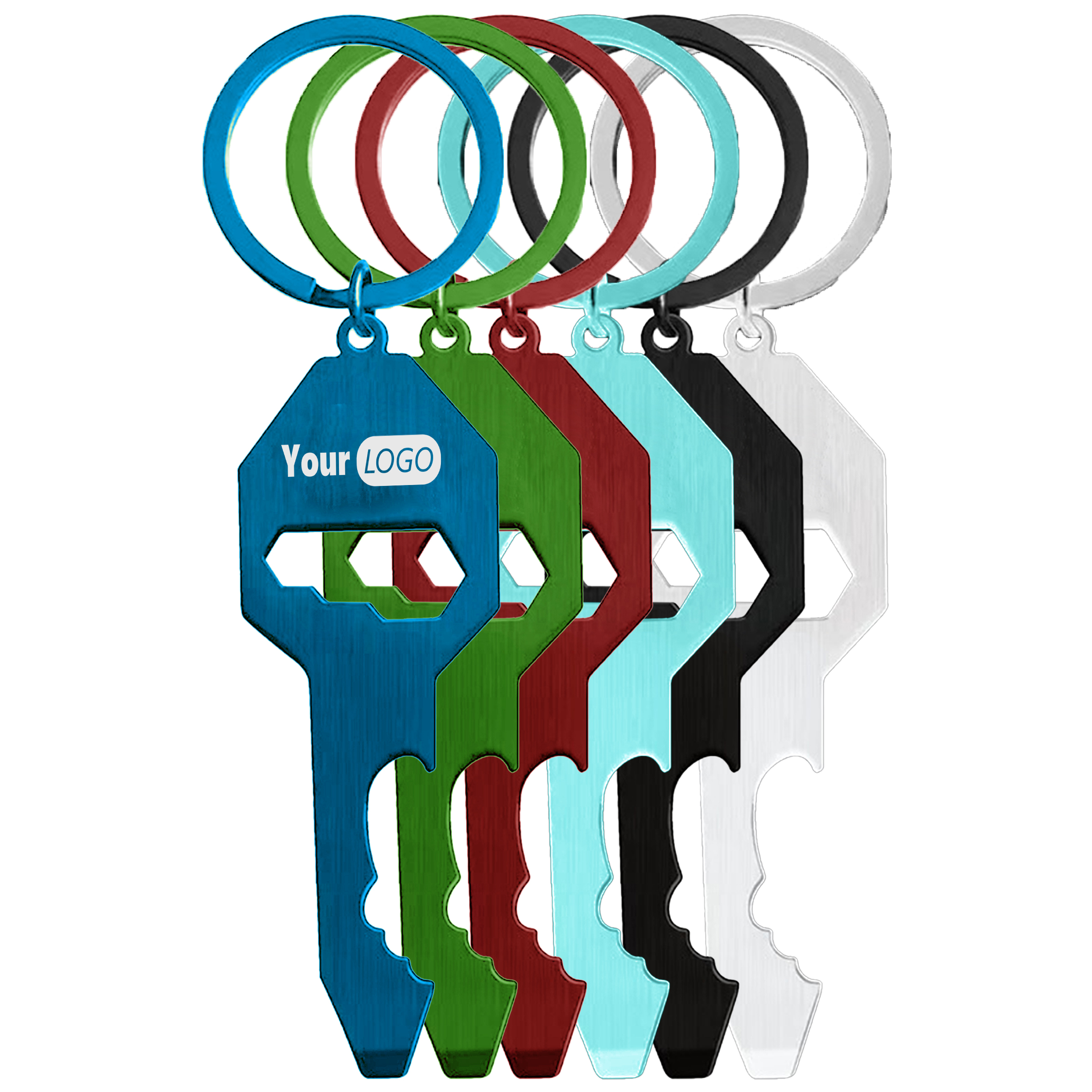 Metal Custom Bottle Opener Keychain 2