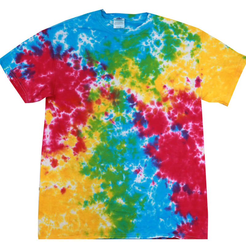 Tie-Dye 5.4 Oz., 100% Cotton Tie-Dyed T-Shirt 8