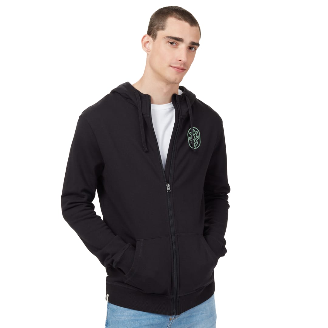 tentree Organic Cotton Zip Hoodie - Men's 65