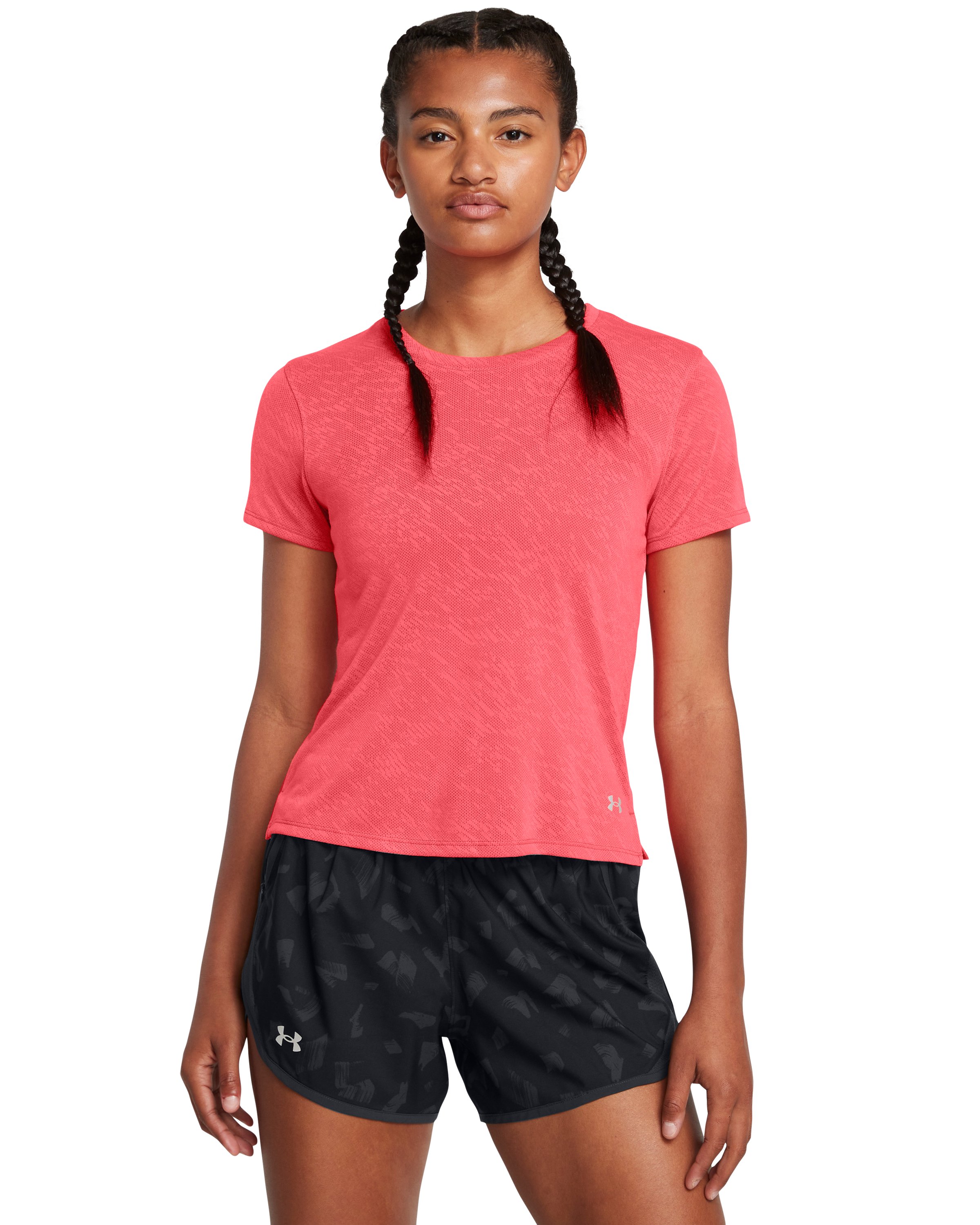 UA Launch Camo Women's Short Sleeve 2