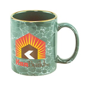 11 Oz. Colored Marble Ceramic Mug 2
