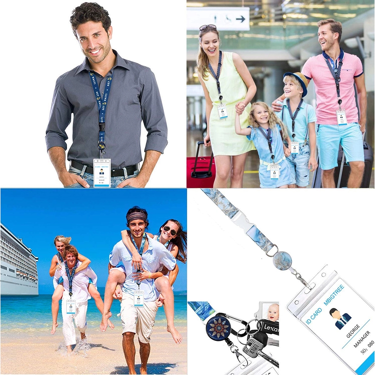 Full Color Lanyard with PVC ID Card 2