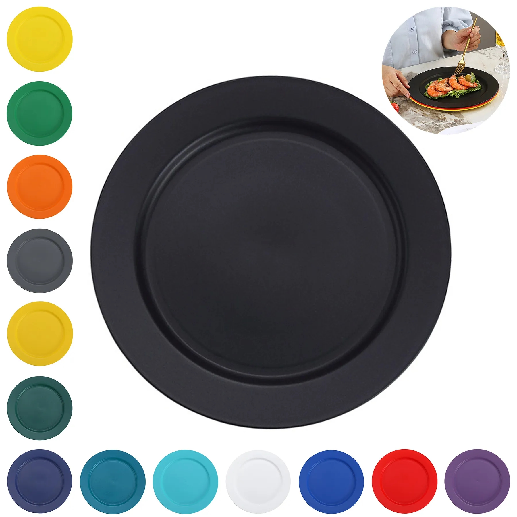 Plastic Plate 9.8 Inch 3