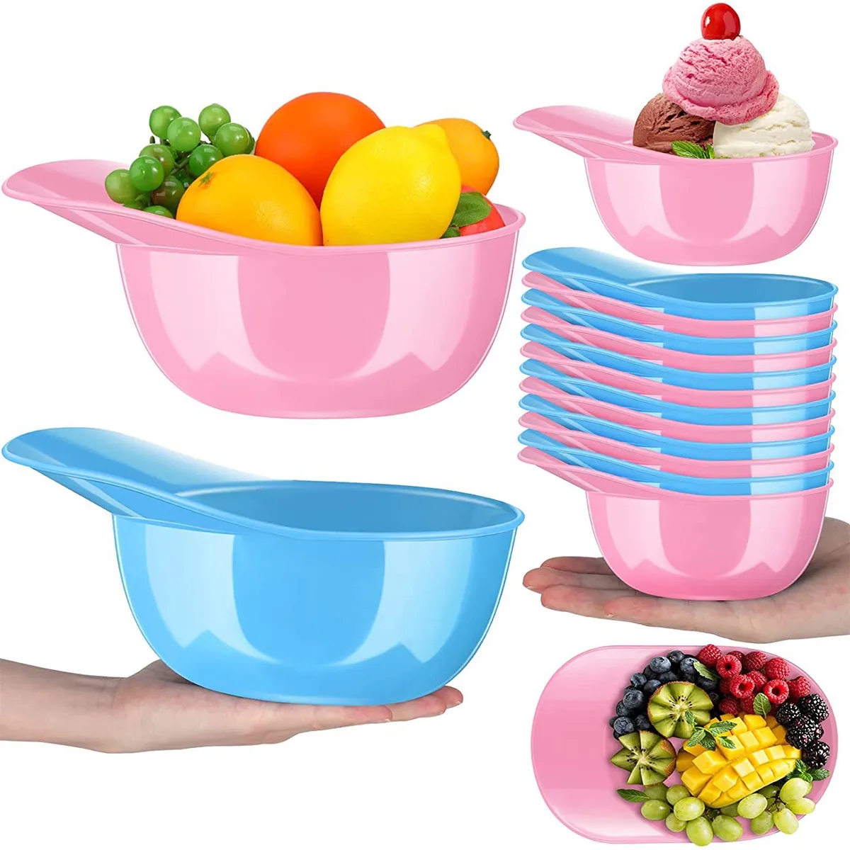 Baseball Cap Batting Helmet Ice Cream Sundae Dish Bowl 4