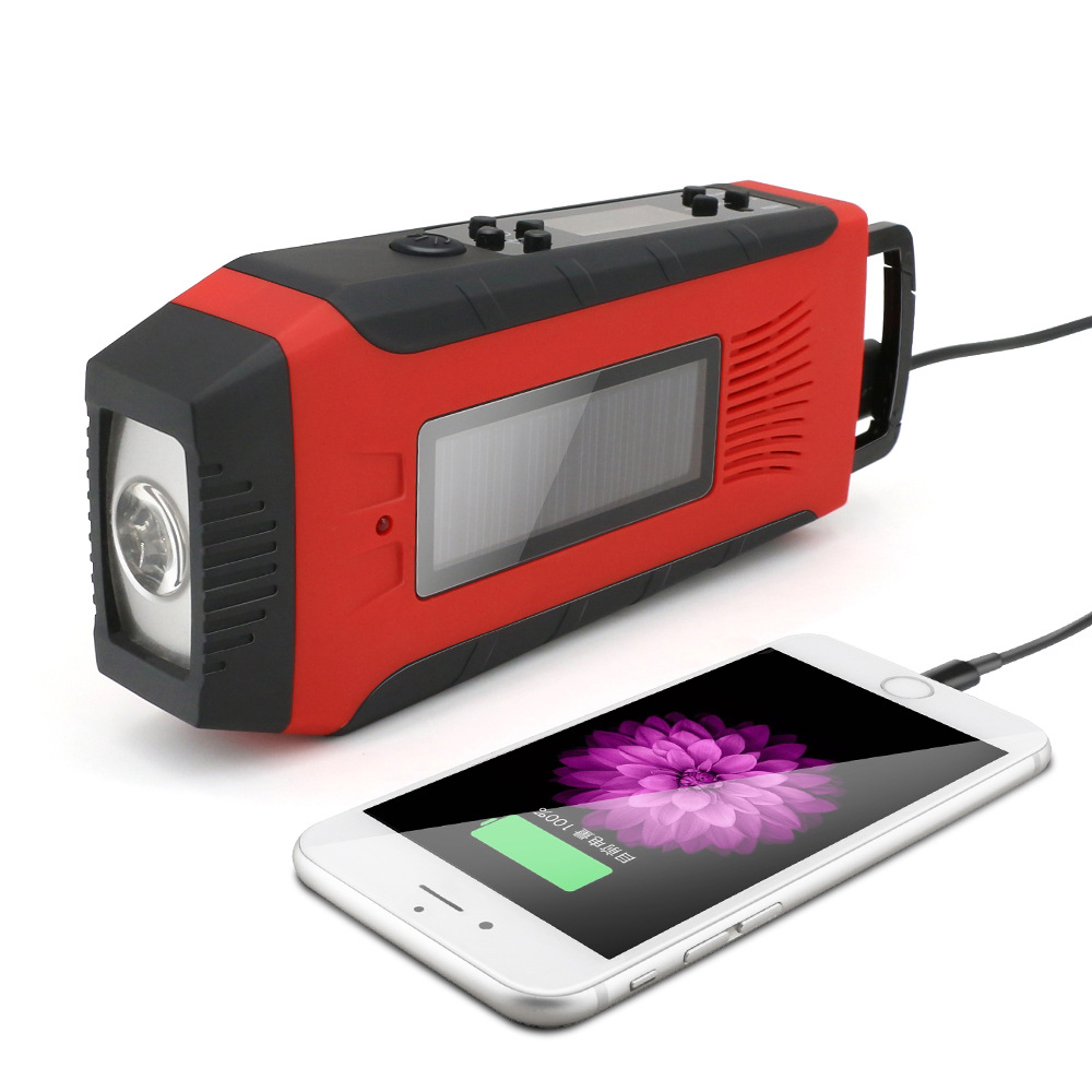 Solar Hand Crank NOAA Weather Radio 1