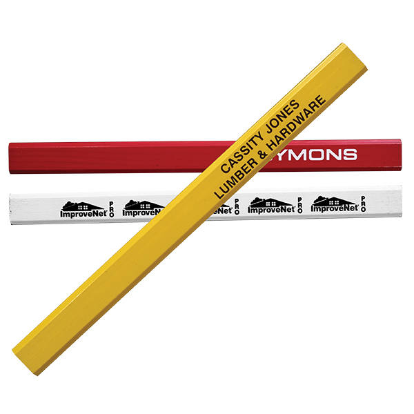 Enamel Finish Carpenter Pencil 6