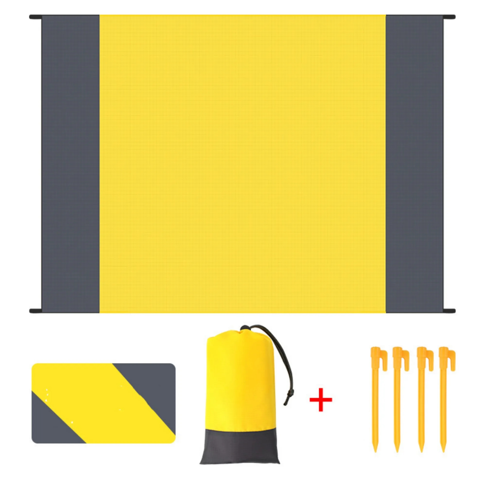 Waterproof Sandproof Foldable Beach Blanket Mat 4