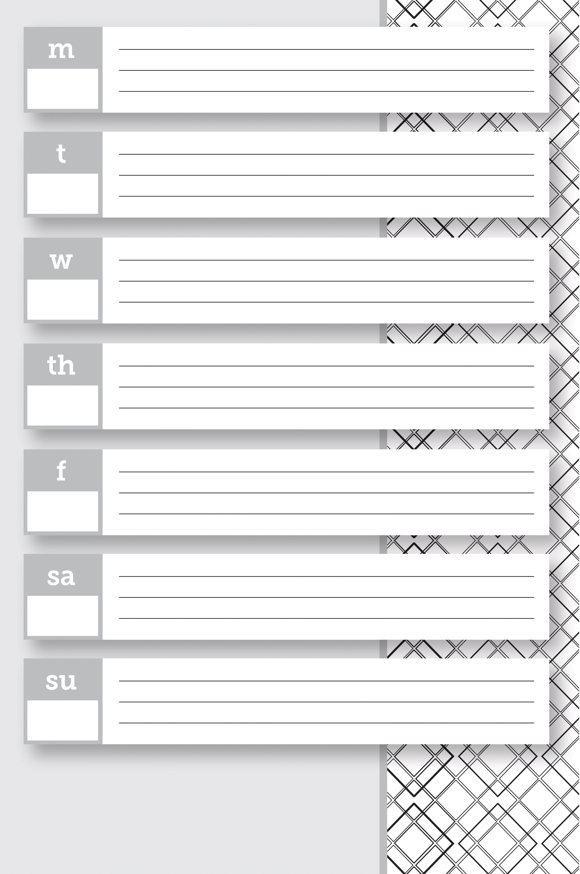 Souvenir® Sticky Note™ 6" x 9" Large Pad, 25 sheet 12