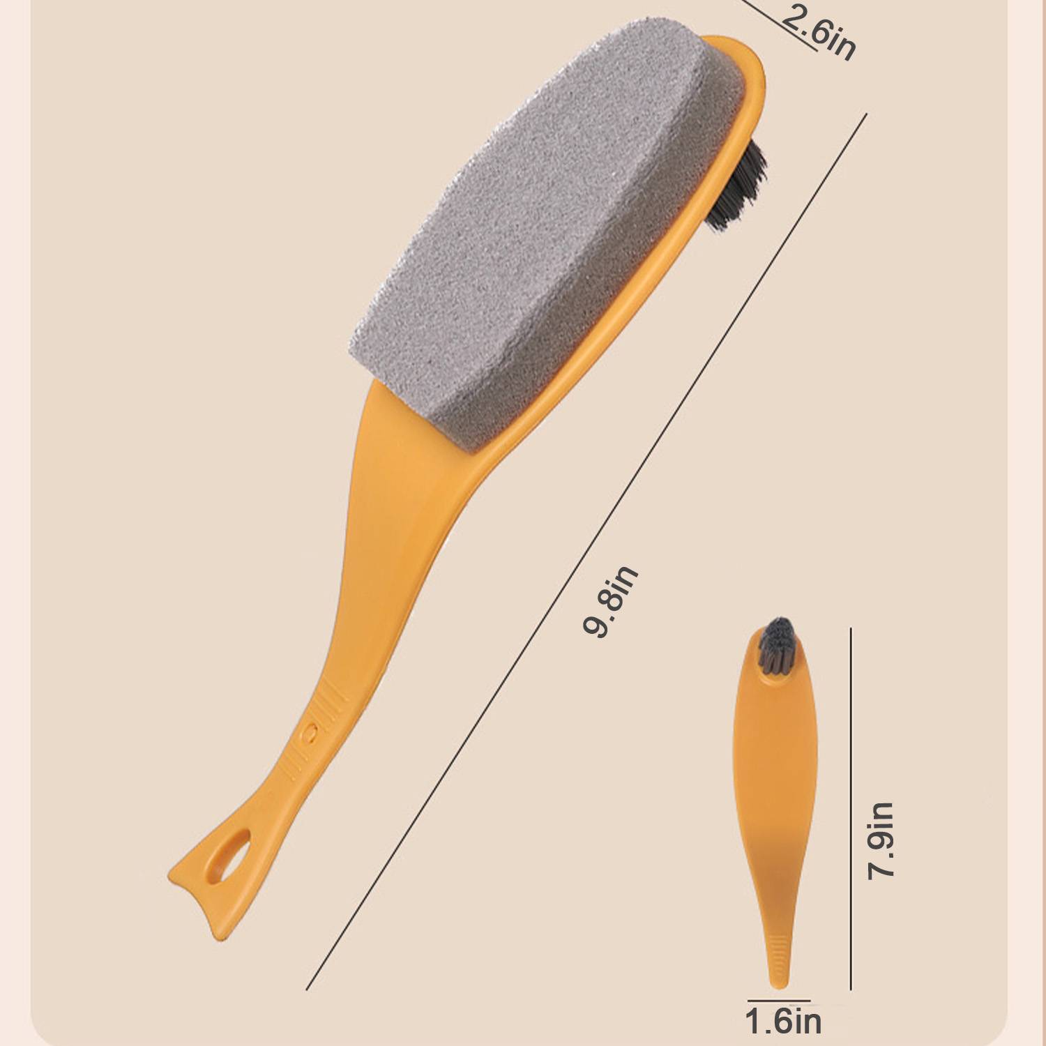 Fish shaped Double Sided Lint cleaning brush 2