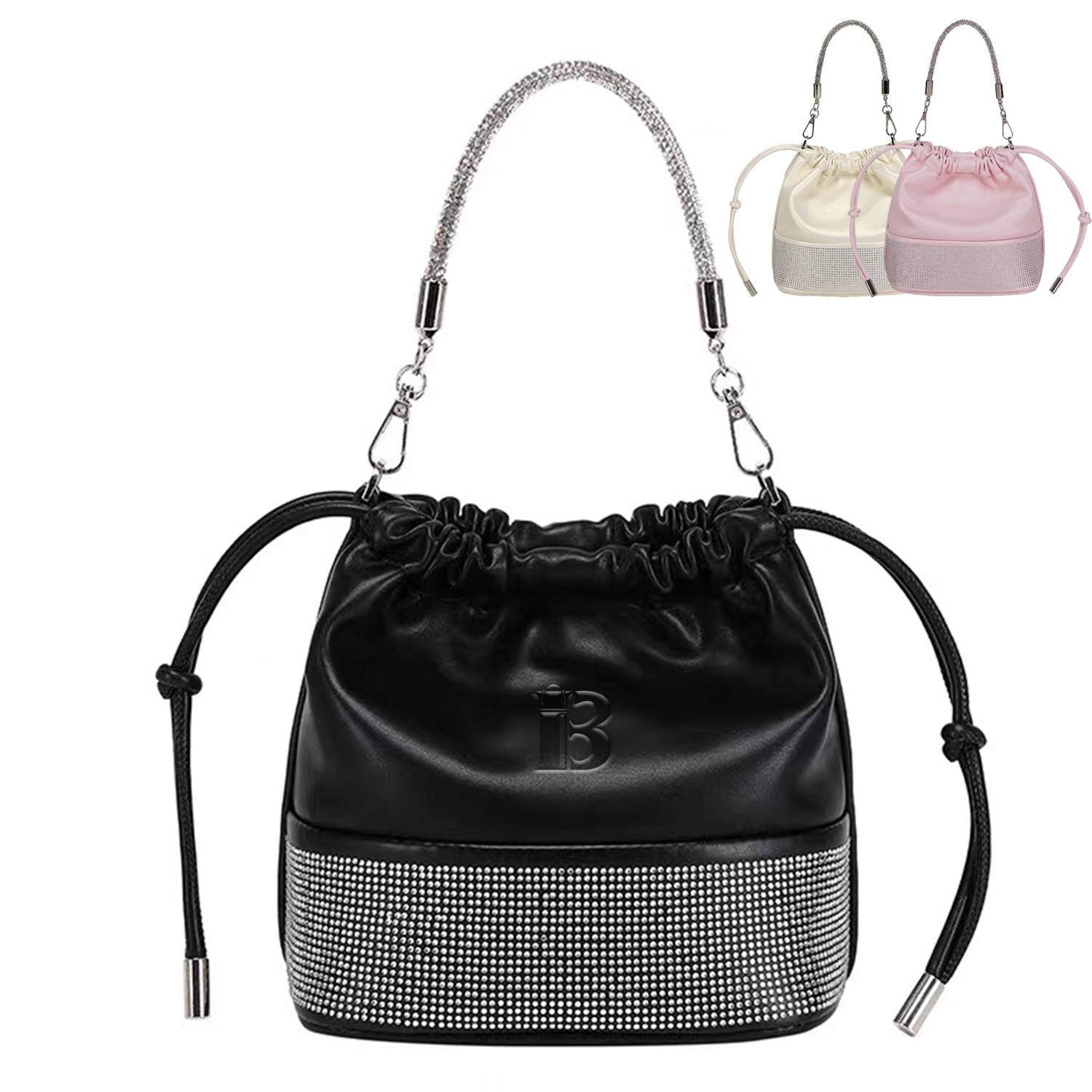 PU Leather Bucket Crossbody Bag 2
