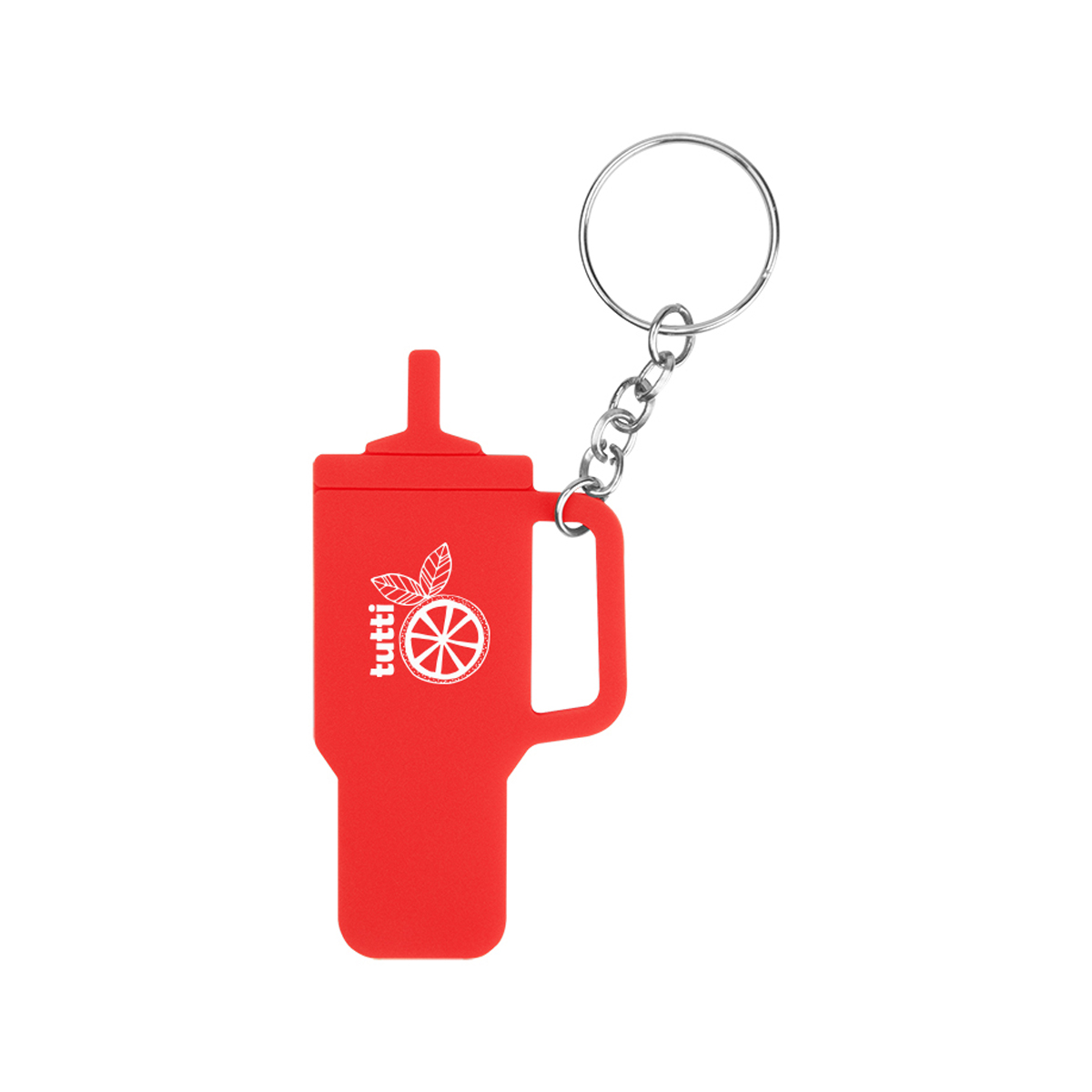 Intrepid Tumbler Shaped Silicone Key Ring 10