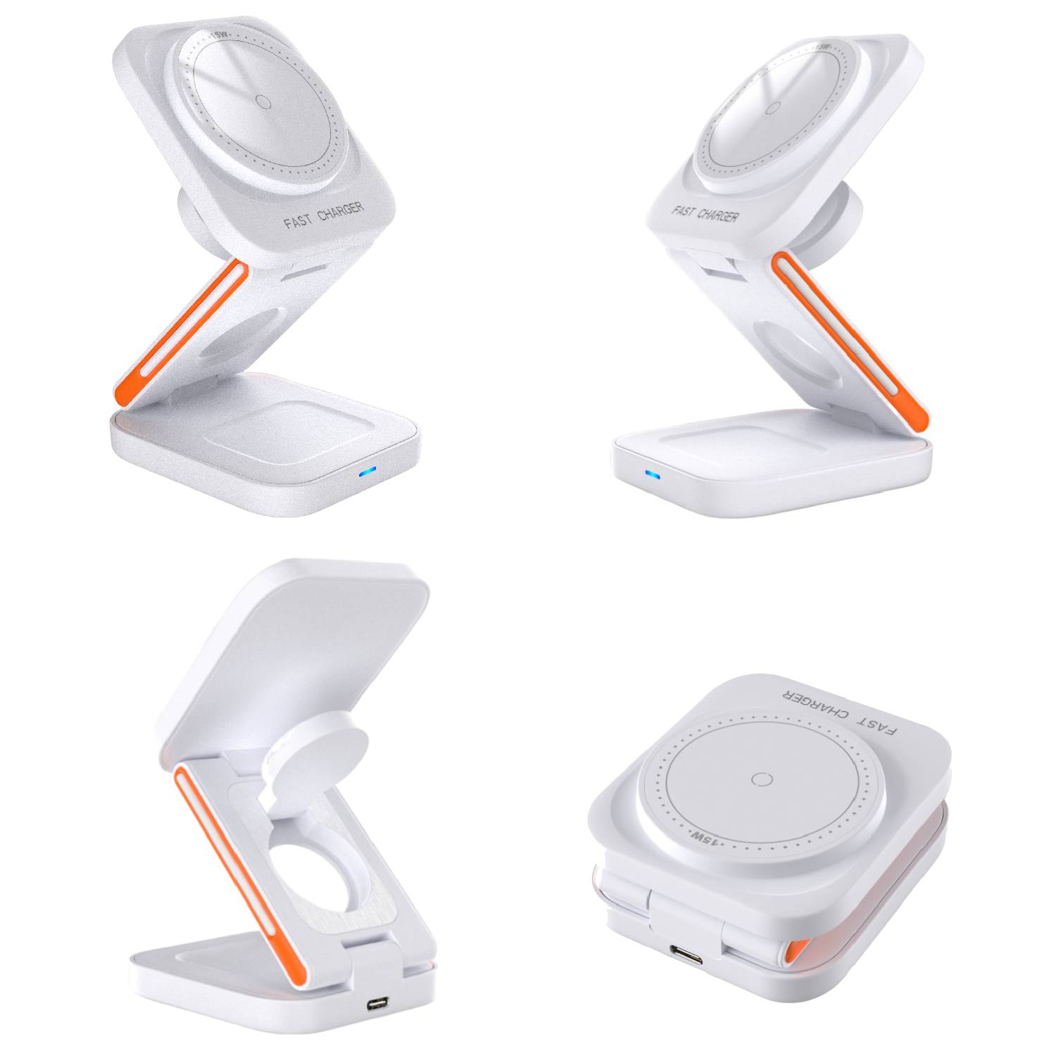 3 in 1 Foldable Wireless Fast Charger 6