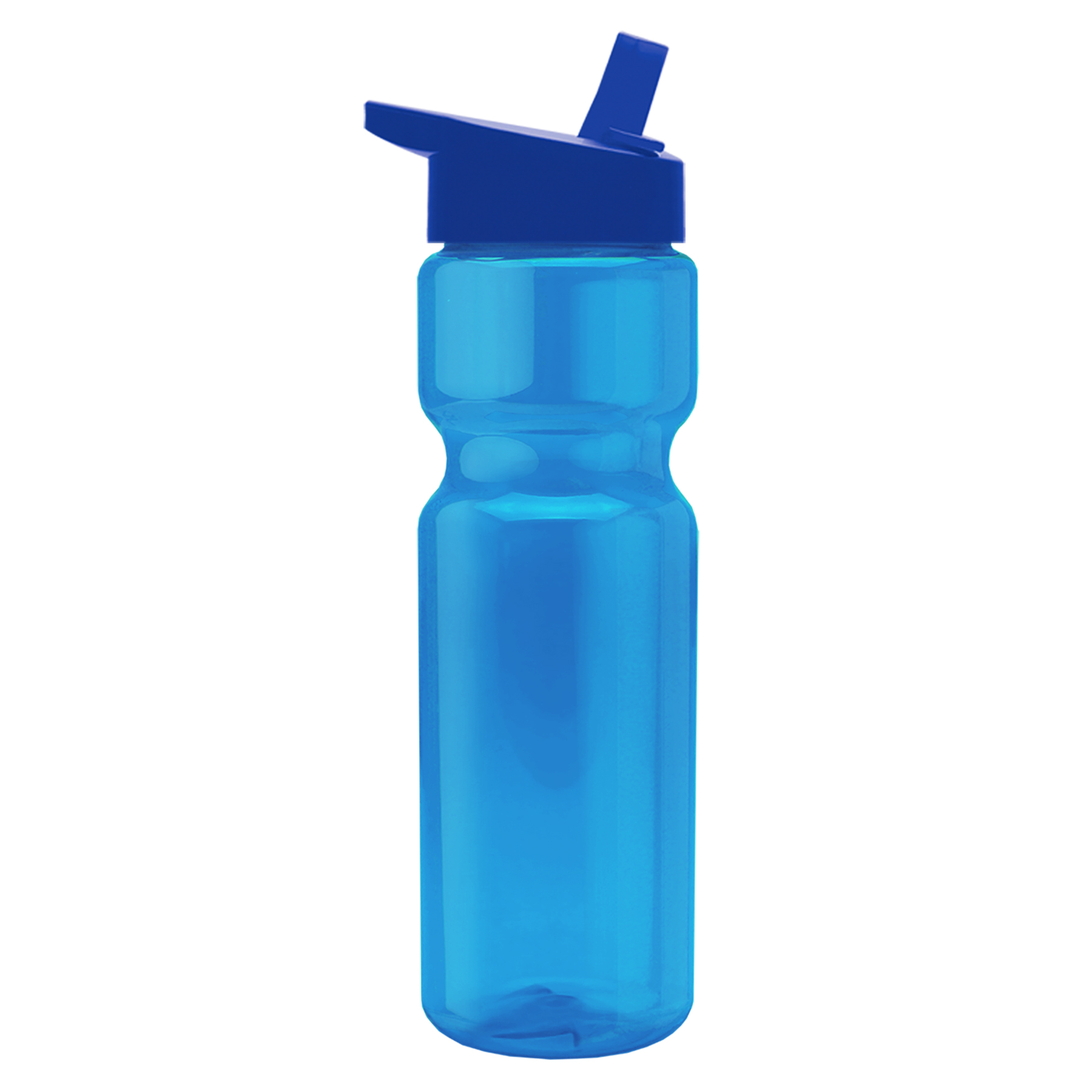 Champion - 28 oz. Transparent Bottle with Flip Straw Lid 7