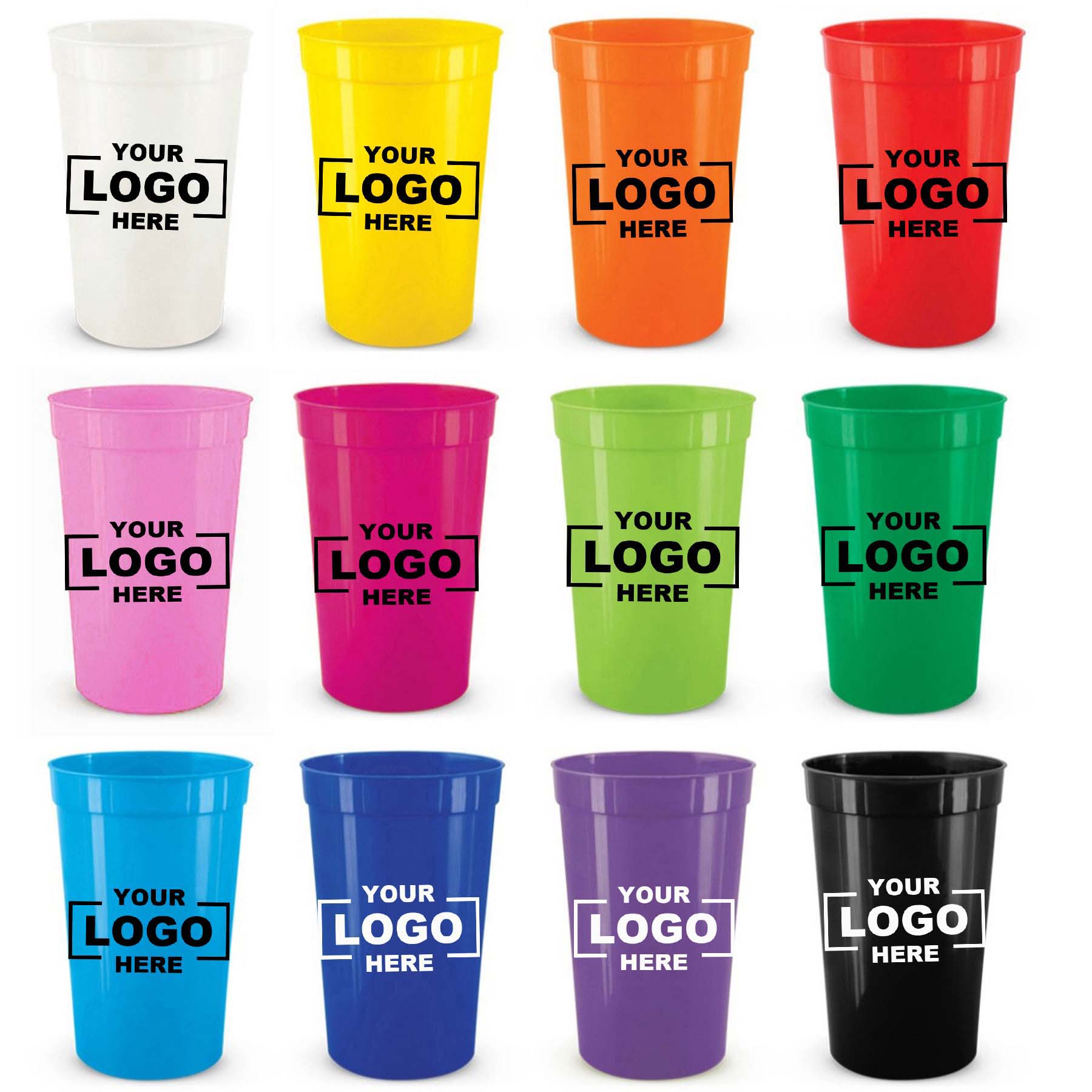 16oz Reusable Plastic Party Cup 2