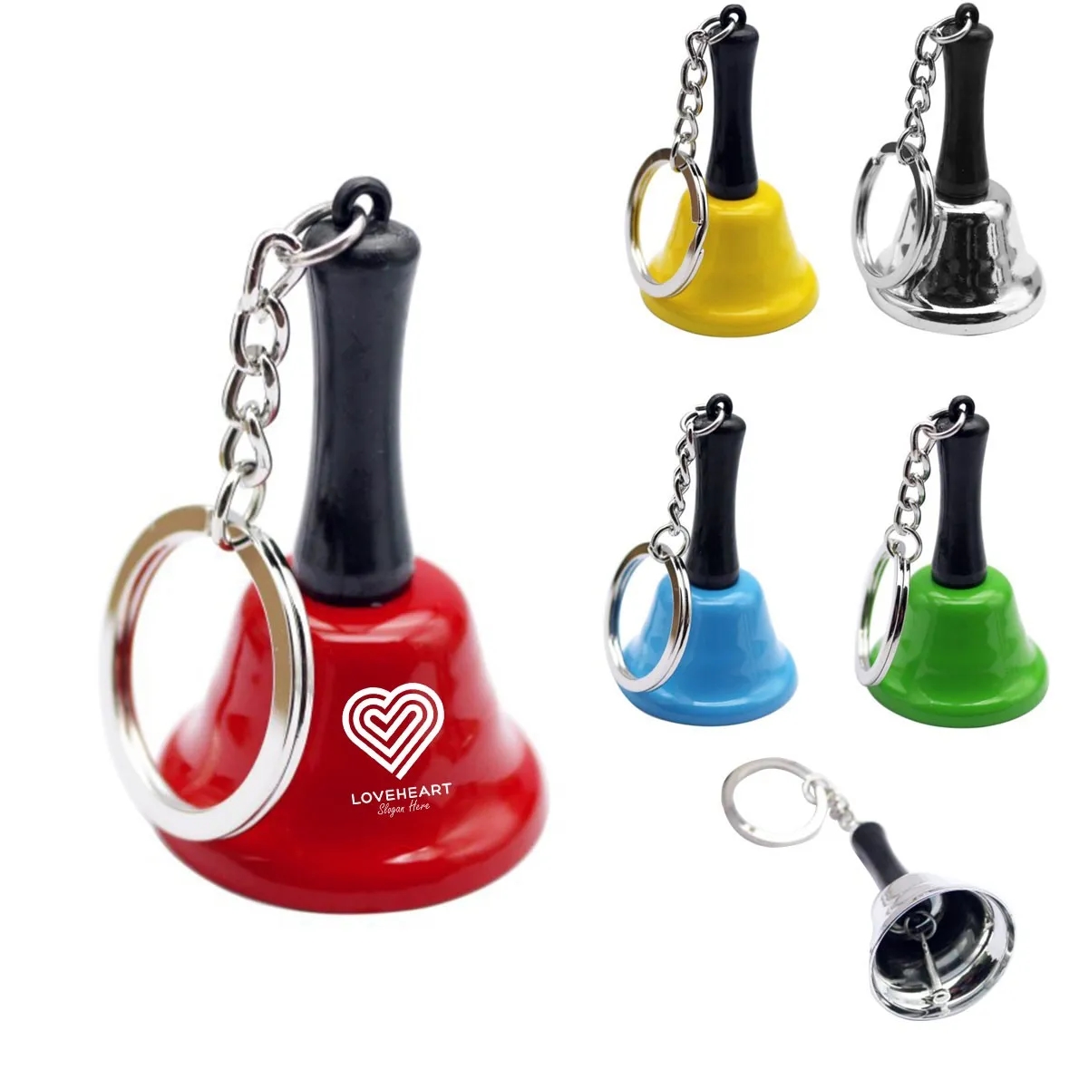Hand Bell Keychain Pendant 3