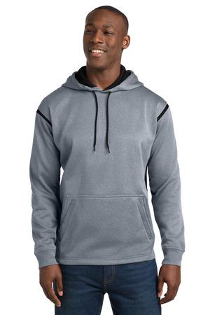 Sport-Tek Tech Fleece Colorblock Hooded Sweatshirt. F246 58