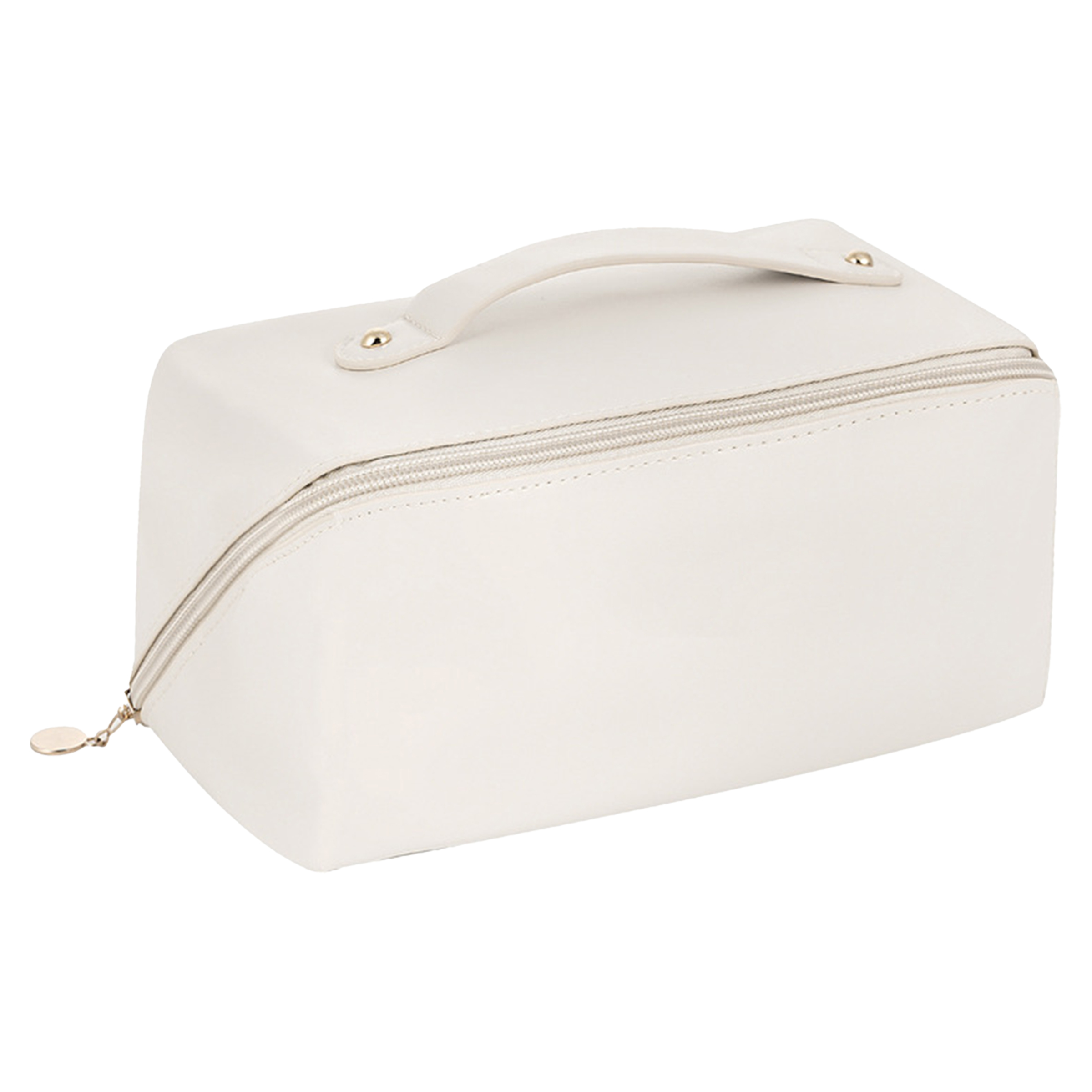 Pu Large Capacity Portable Toiletry And Makeup Bag 6