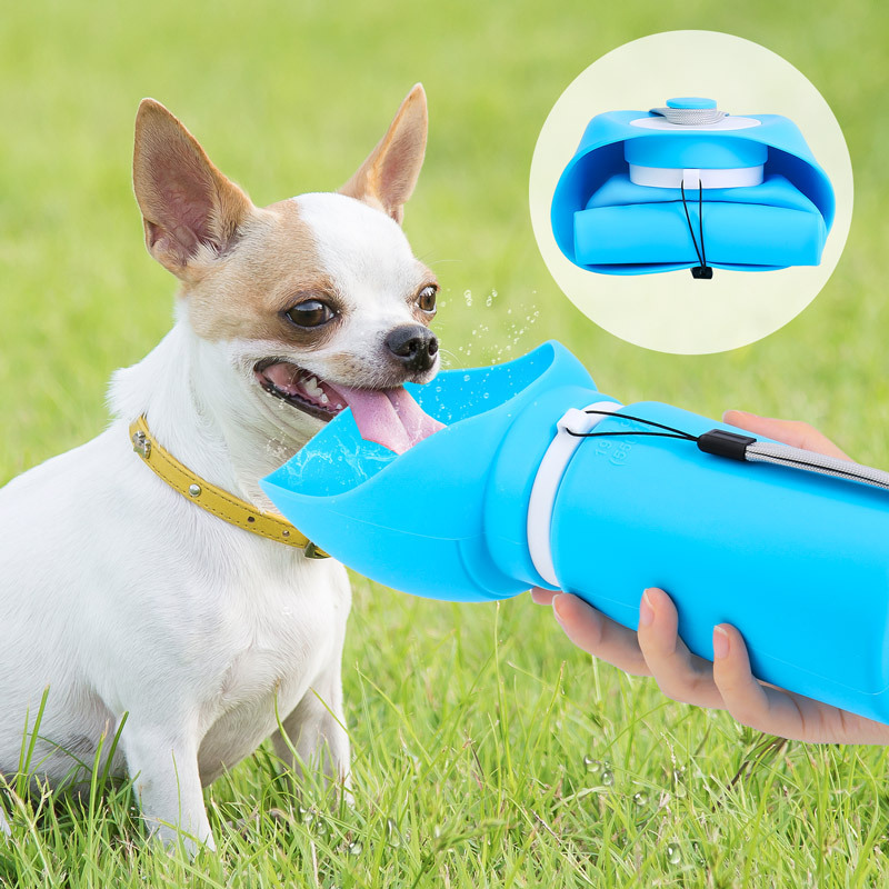 Silicone Pet Water Bottle 3