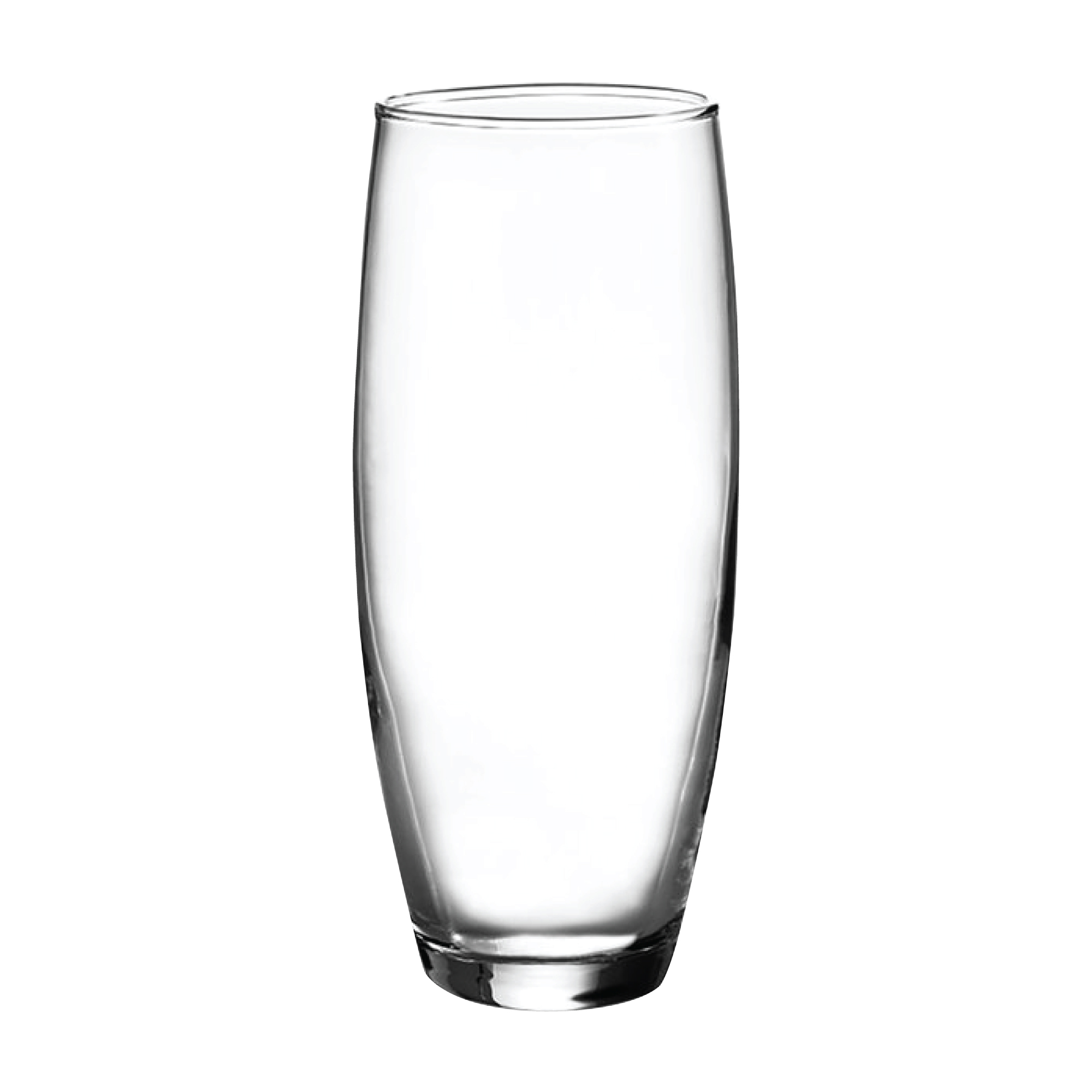 9 oz. Perfection Stemless Flute, custom glassware with logo imprint 2