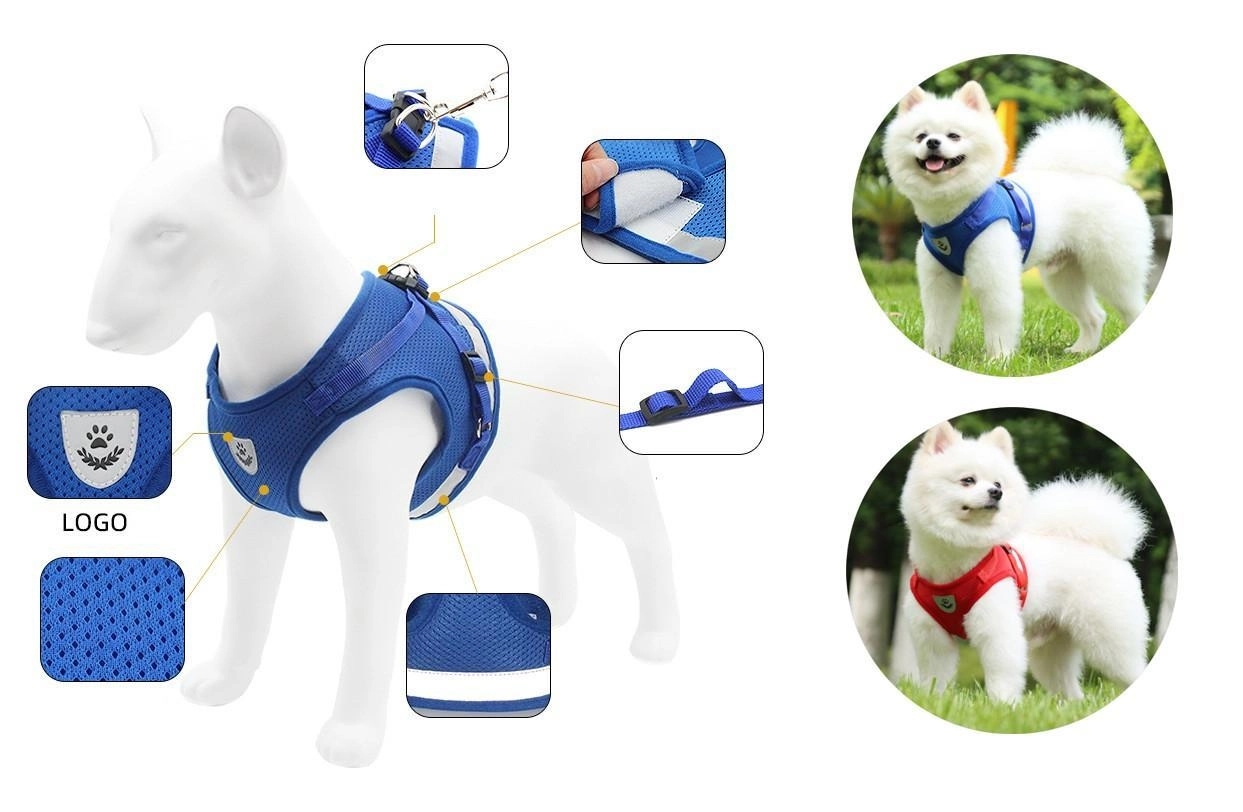 Reflective Dog Chest Harness 2