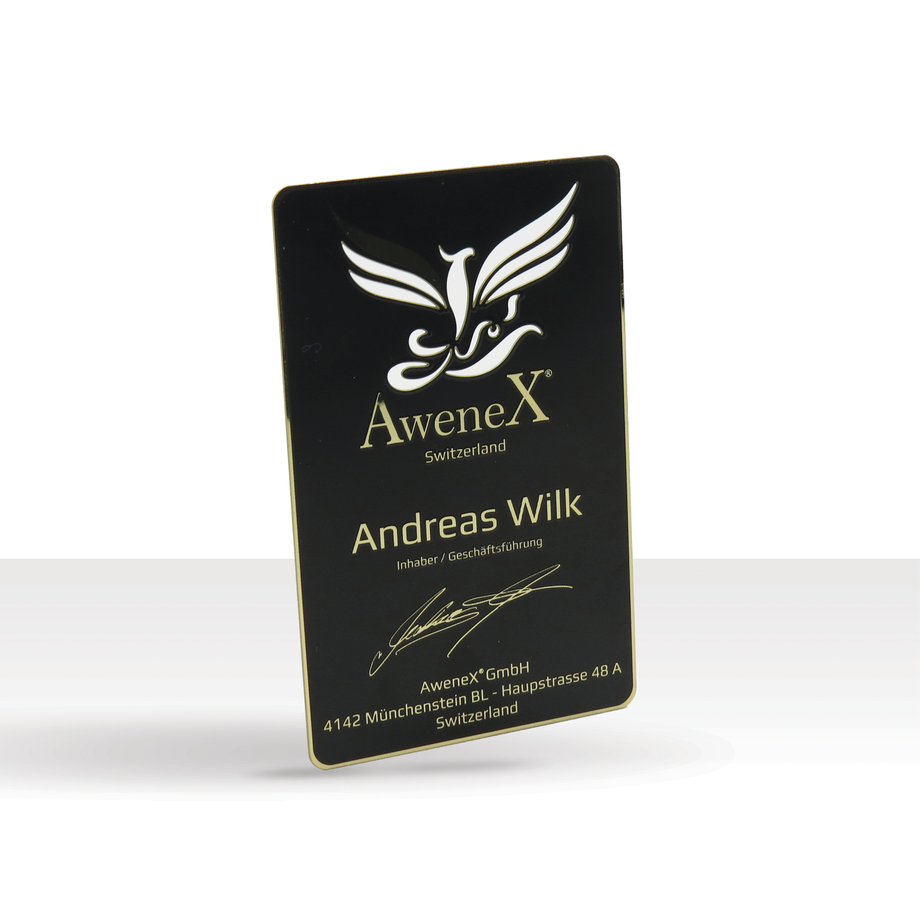 Metal Executive Cards 13