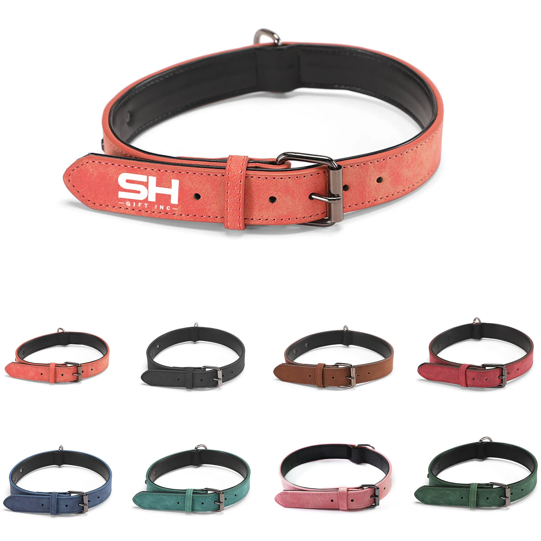 Microfiber Leather Pet Collar 2