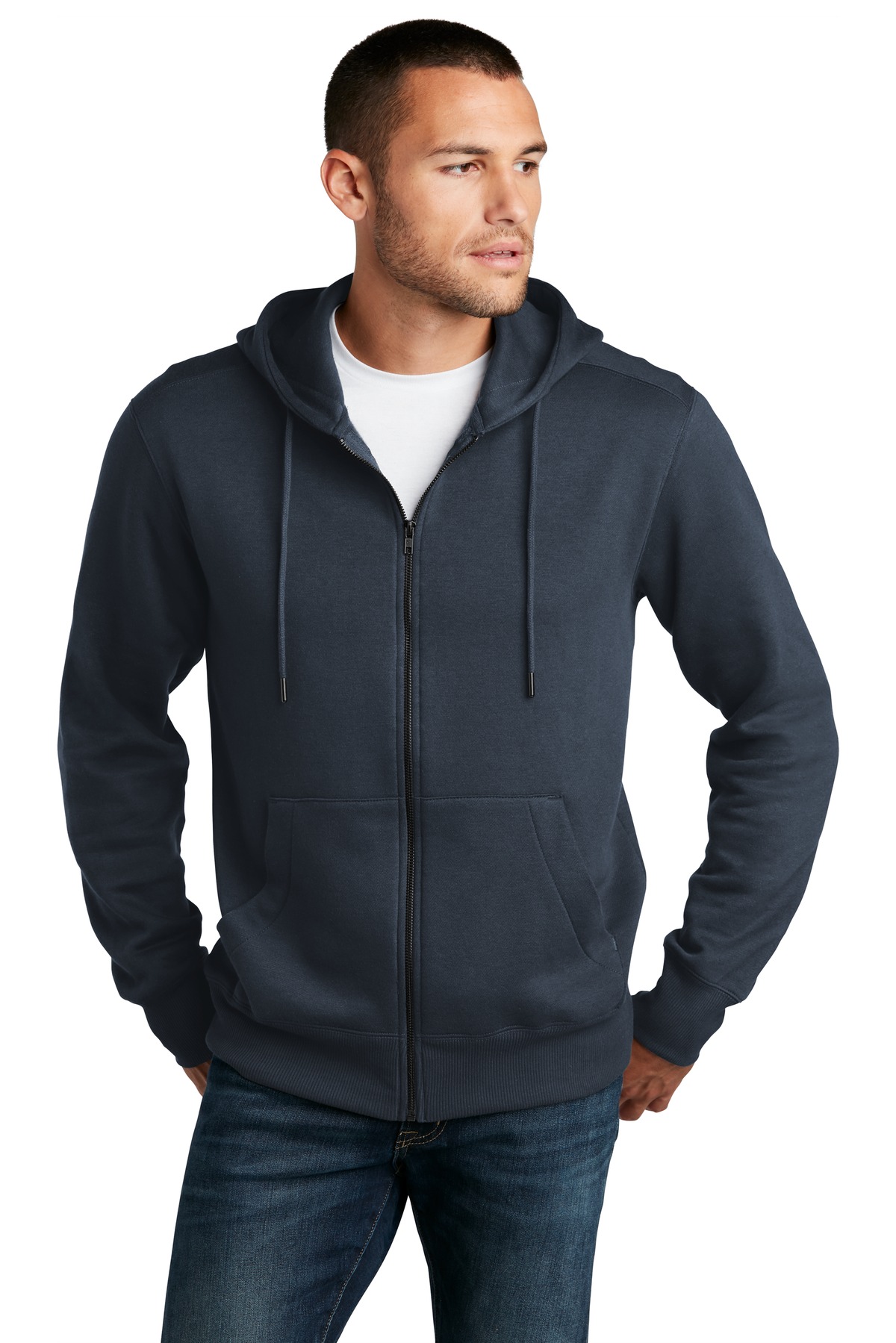 District® Perfect Weight Fleece Full-Zip Hoodie 27