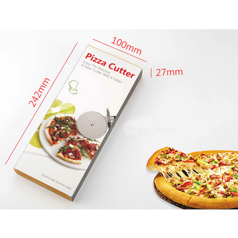 Stainless Steel Wheel Pizza Cutter Slicer 4