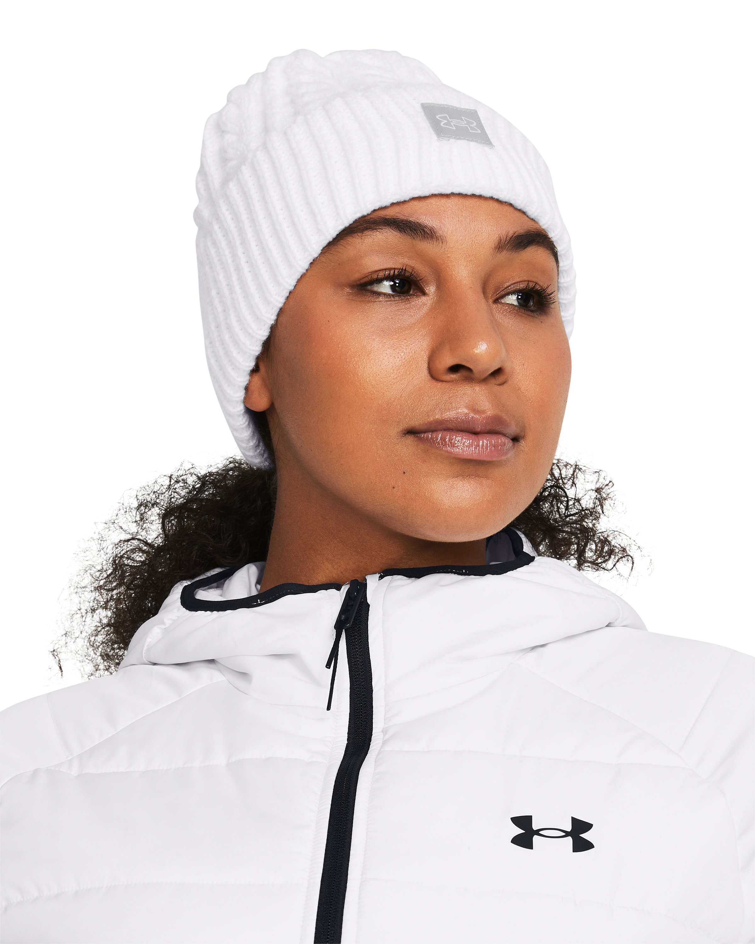 UA Halftime Cable Knit Women's Beanie 6