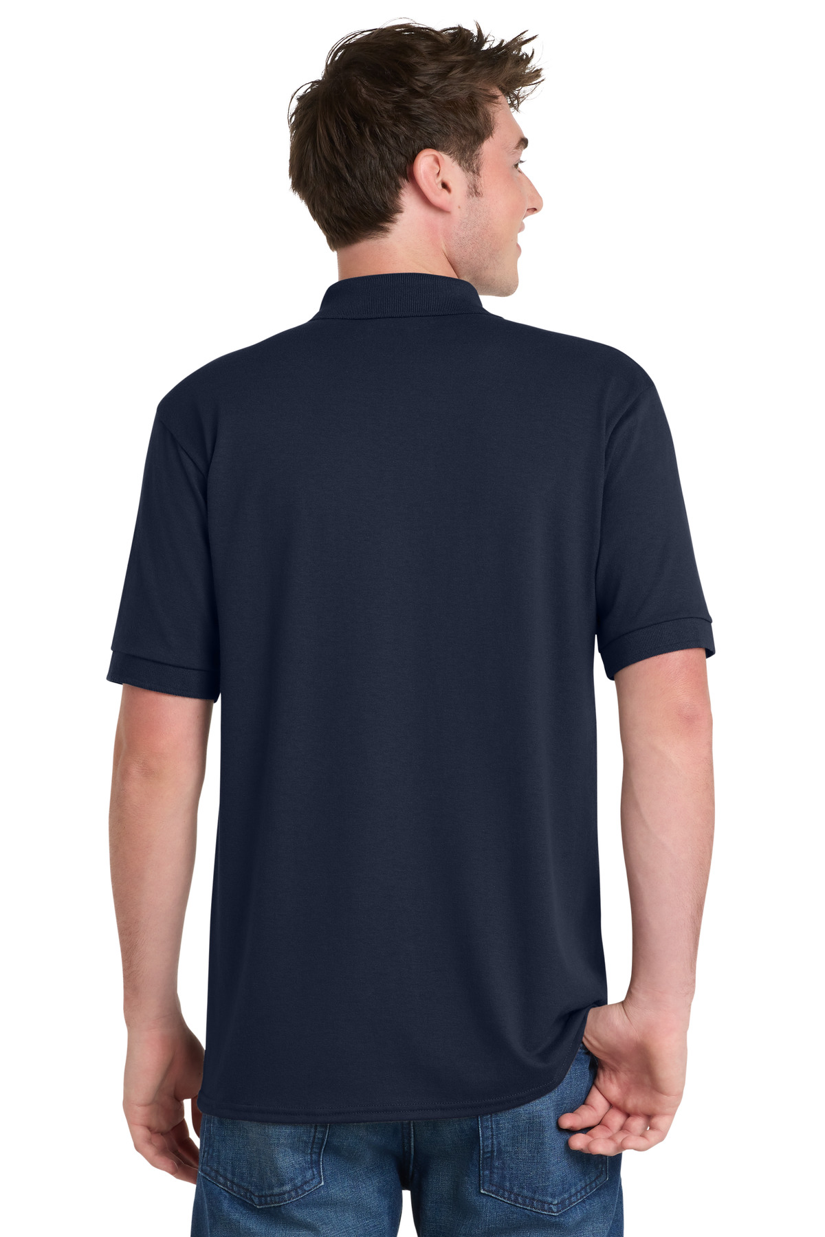 Port & Co Tall Core Blend Jersey Knit Polo. KP55T 40