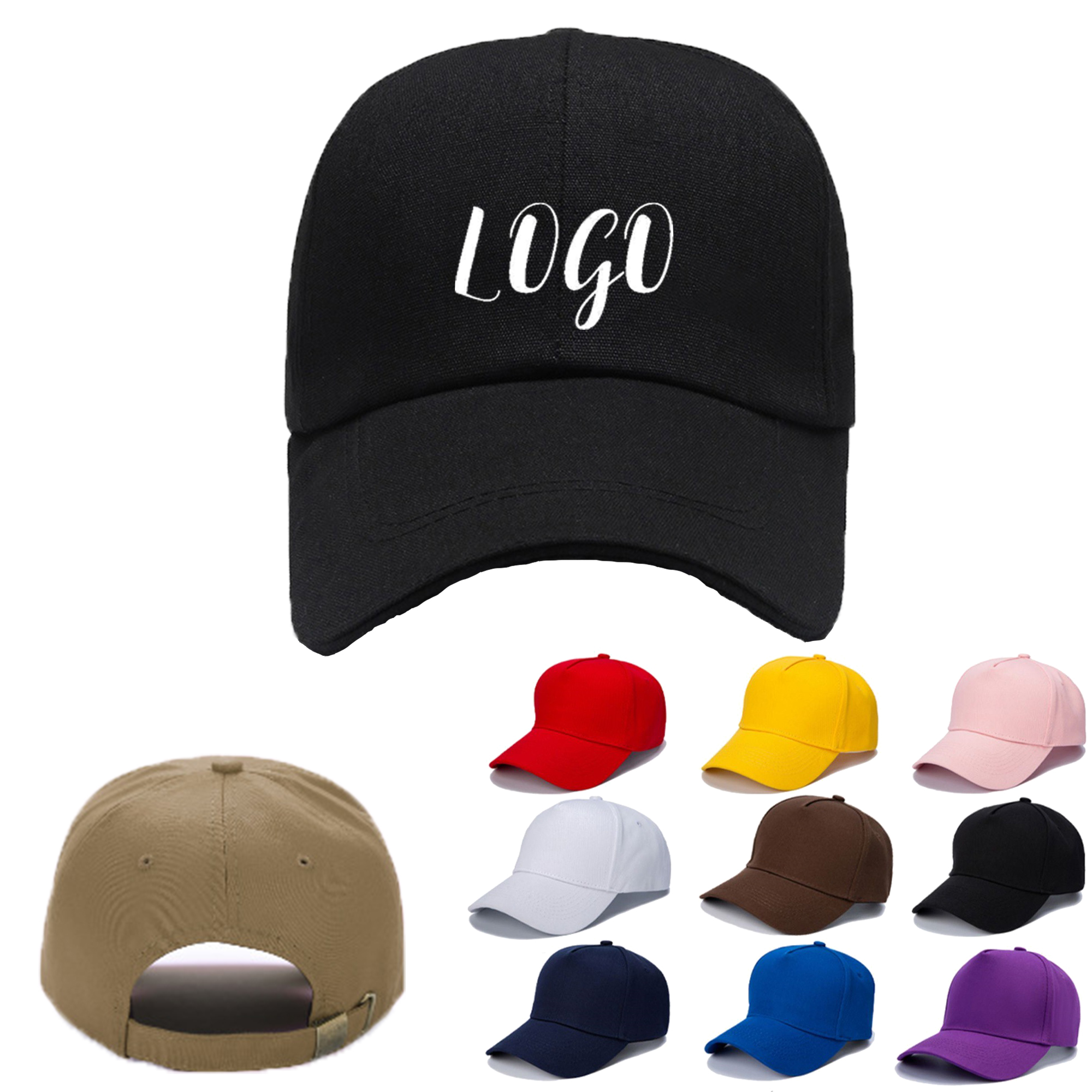 Adjustable Casual Cotton Cap 2