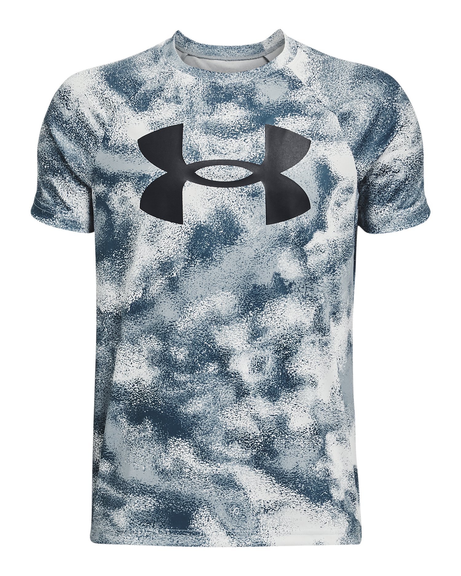 UA Tech Big Logo Printed Boys' Short Sleeve 2