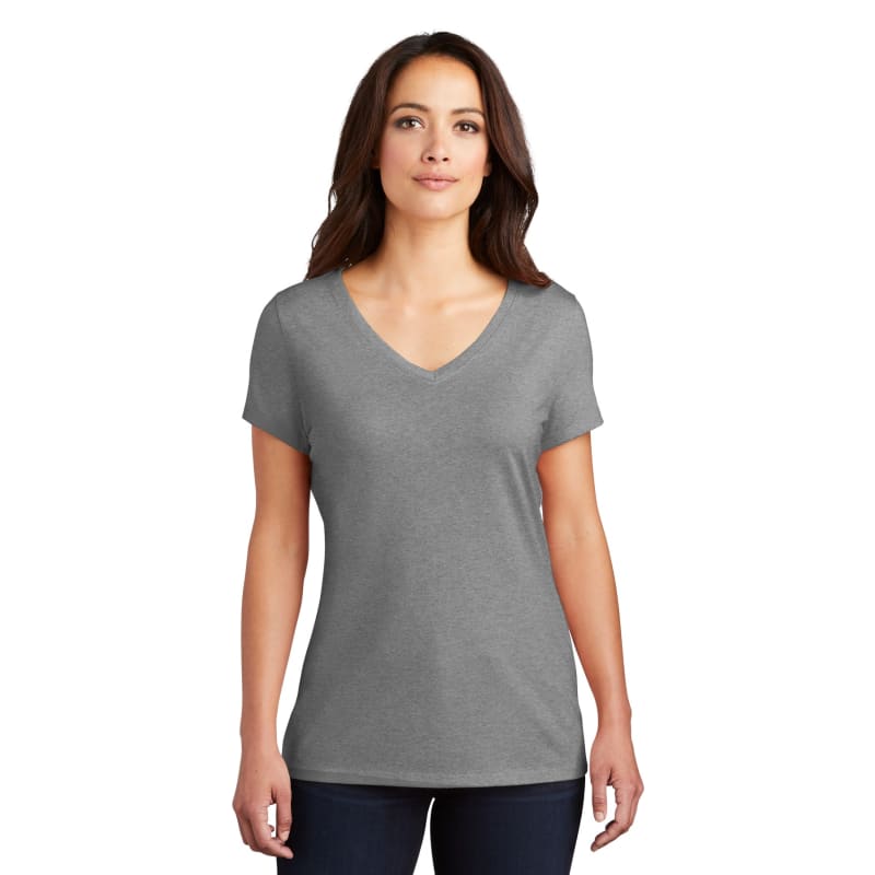 District Women's Perfect Tri V-Neck Tee. 19