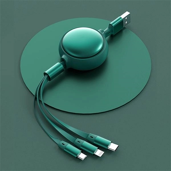 3-in-1 Retractable USB Charging Cable 1