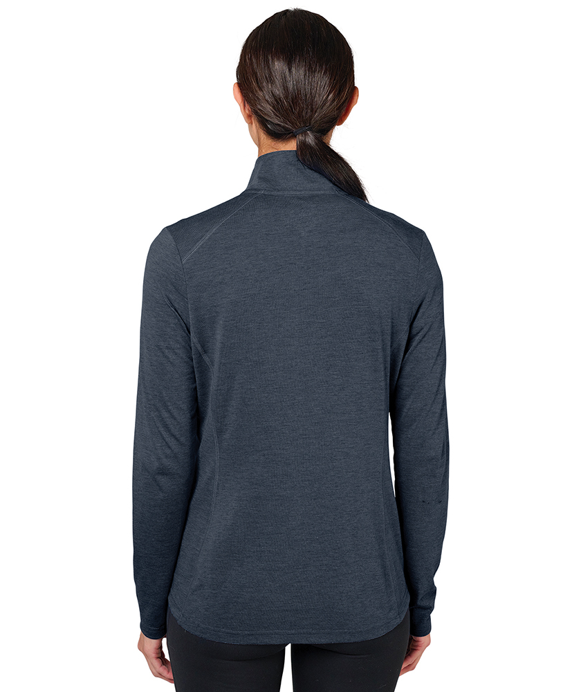 Women's Vista Tri-Blend Quarter Zip 10