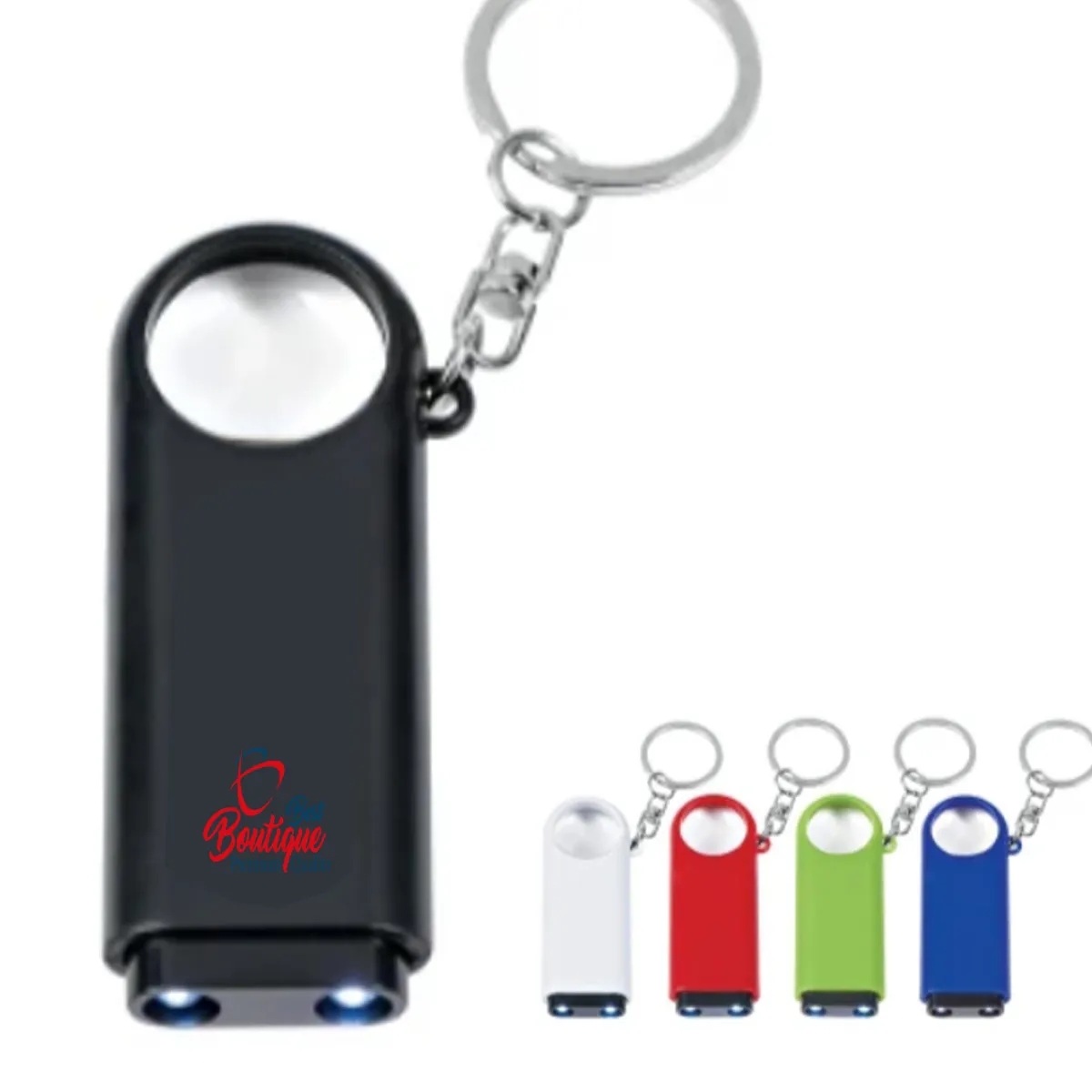 Magnifier LED Light Key Chain 2