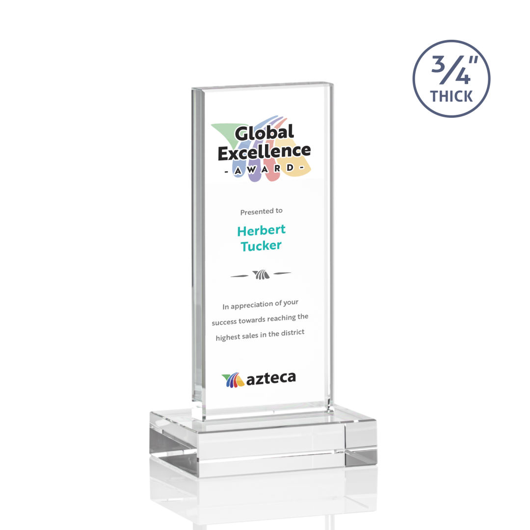 Holmes VividPrint™ Award - Clear 5