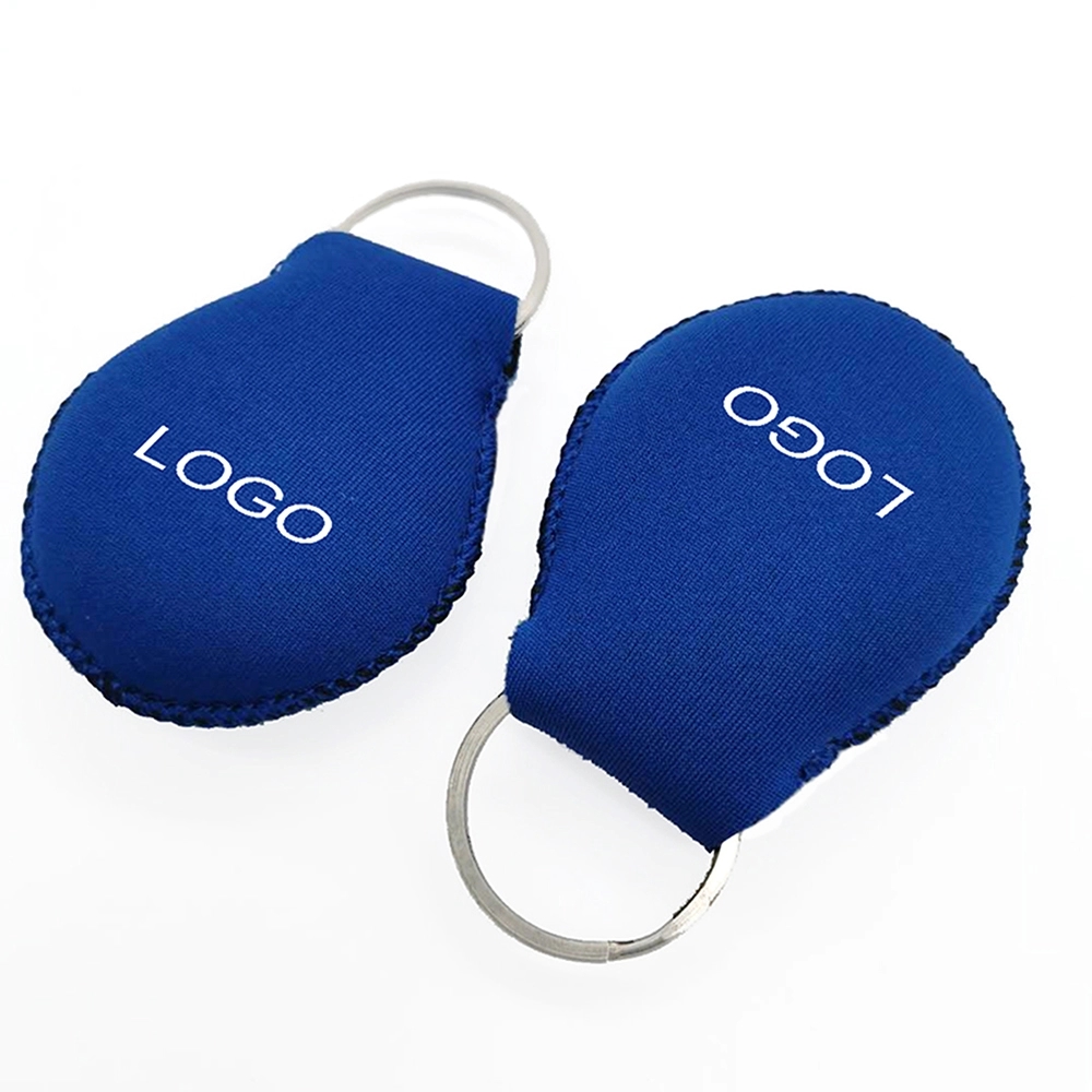 Round Neoprene Floating Key Tags 4