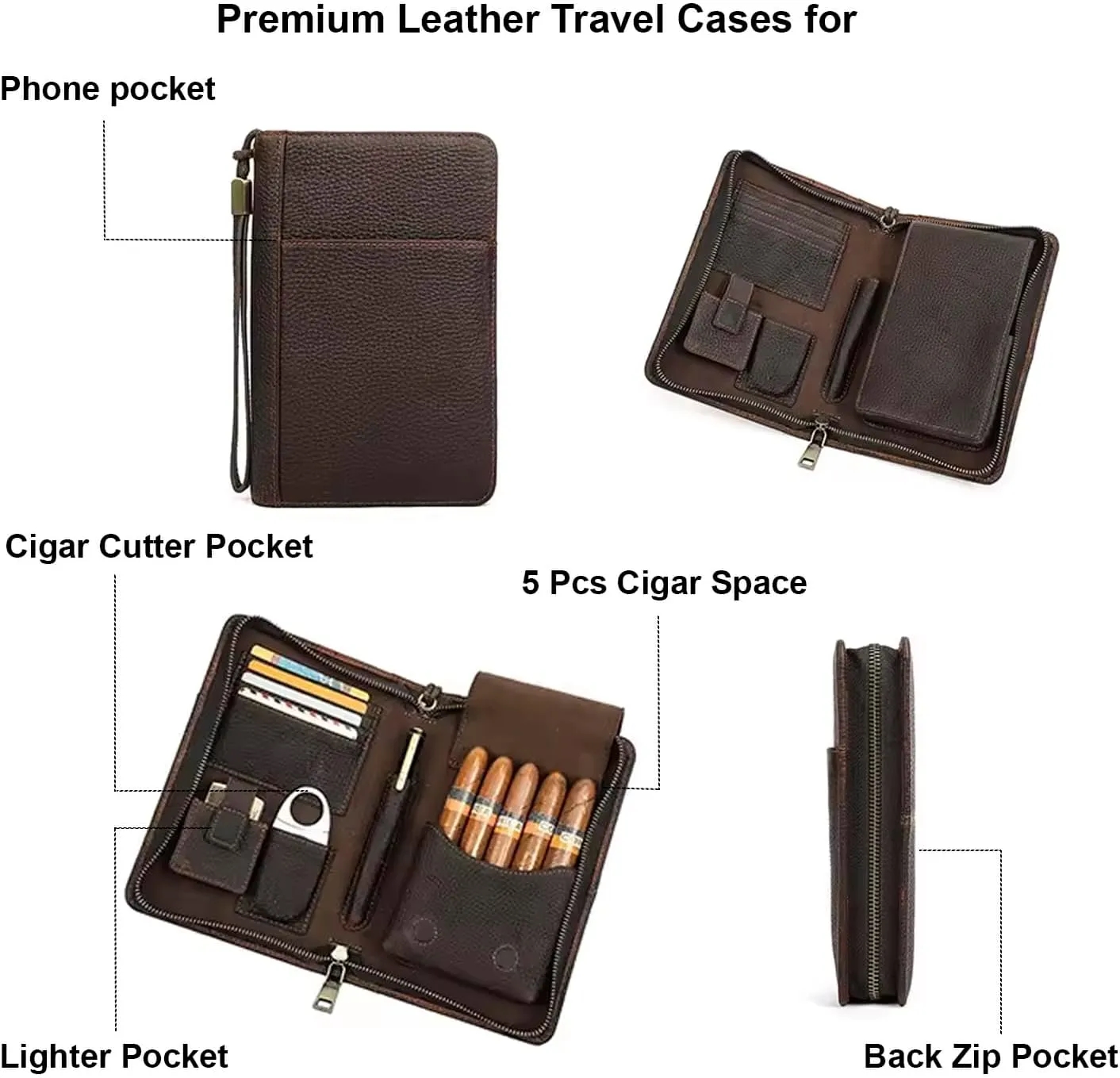 Travel Cigar Humidor Case 1