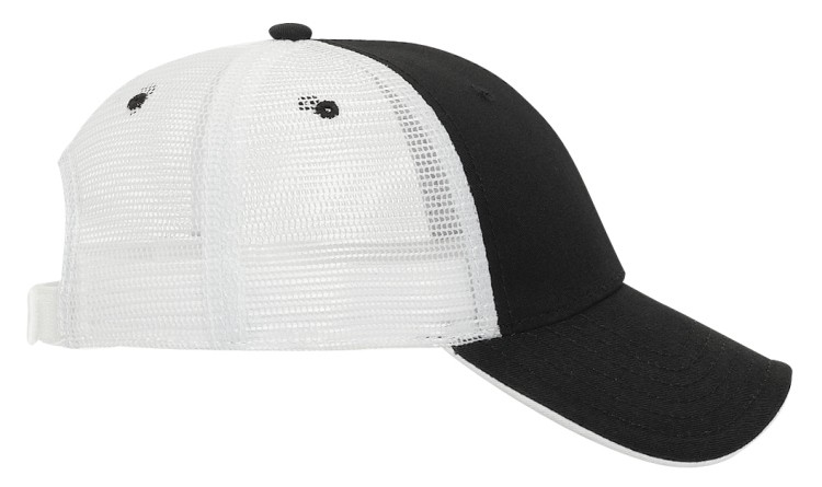 OTTO CAP® 6 Panel Low Profile Mesh Back Trucker Hat 50