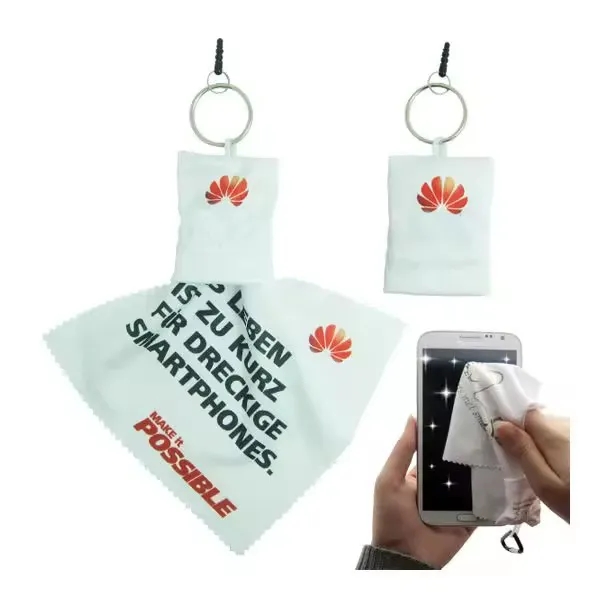 Microfiber Key Chain Cleaning Cloth 5
